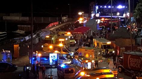Se desplomó un paseo marítimo en España y hay más de 300 heridos