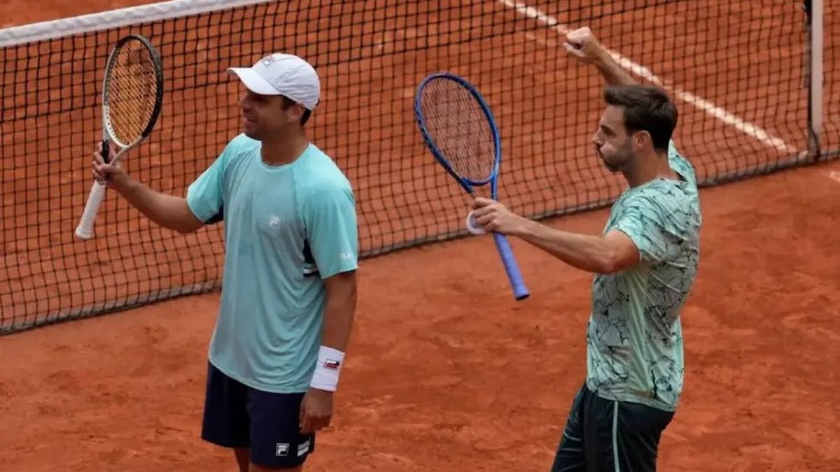 Zeballos y Granollers juntos son dinamita en Roland Garros