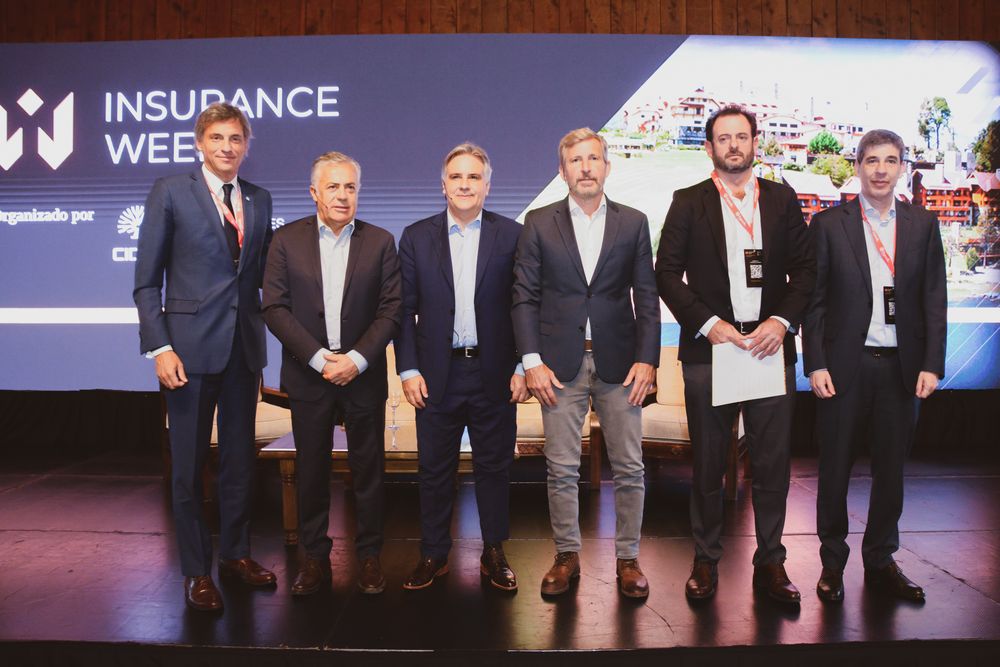 Alfredo Cornejo participó de la nueva edición del Insurance Week en Bariloche junto a otros gobernadores