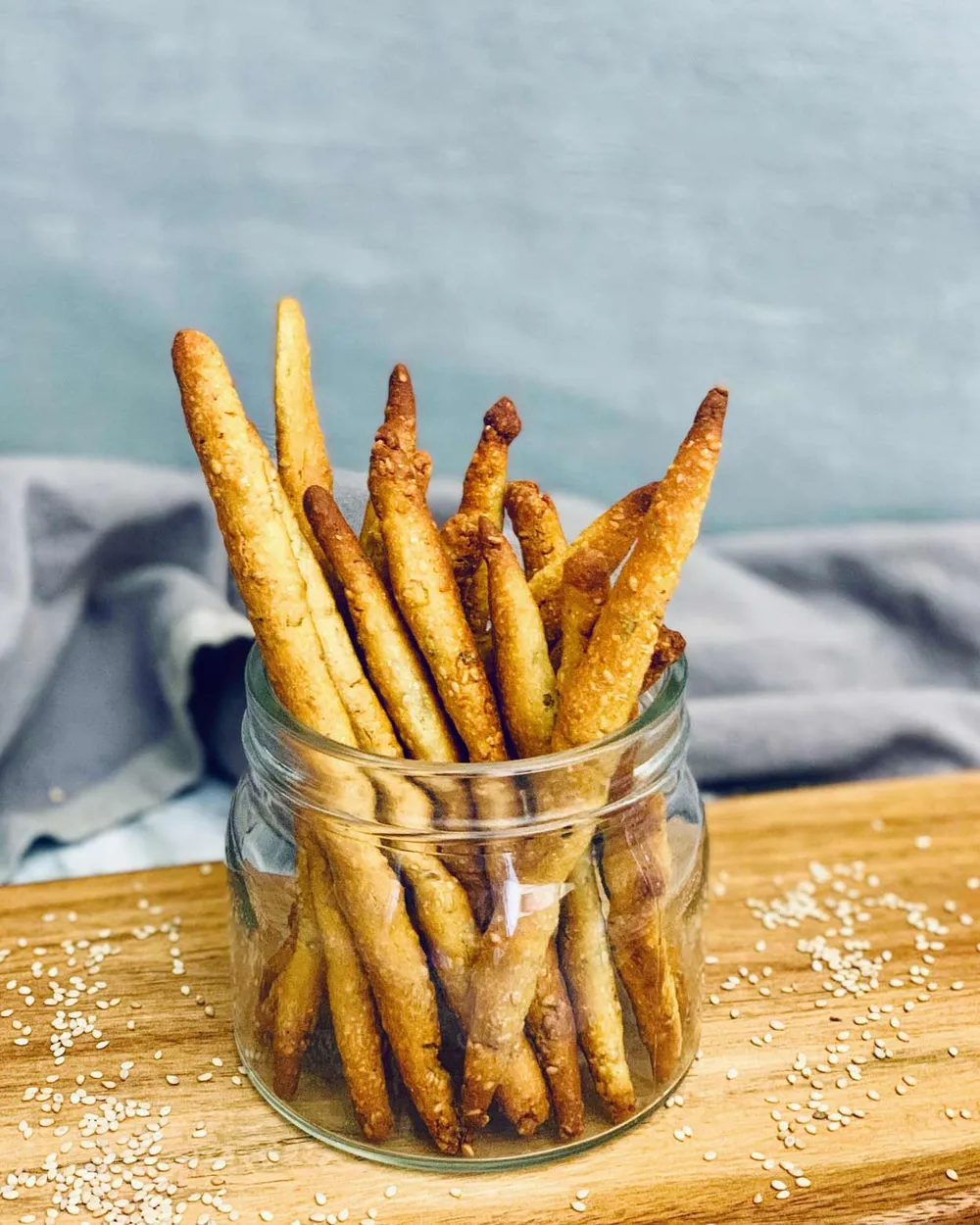 Los grisines sin gluten son una opción saludable para las picadas con amigos.