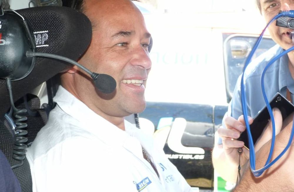 Adrián Yacopini, con todo listo para un nuevo Dakar