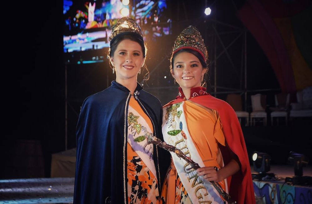 Tupungato celebró su vendimia departamental ante una multitud en el Teatro Griego Municipal y coronó a Agustina Míguez. Foto: Prensa Tupungato