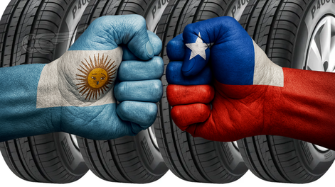 Neumáticos y sus precios en Chile y Argentina.