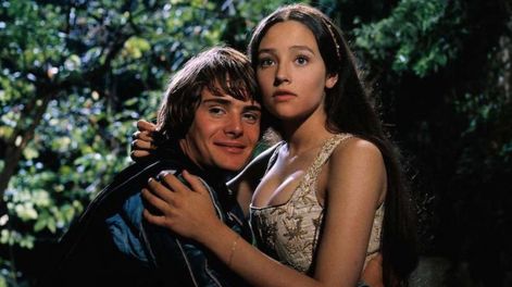 Los Andes | Leonard Whiting y Olivia Hussey en la película Romeo y Julieta de Shakespeare dirigida por Franco Zeffirelli. Foto: Web