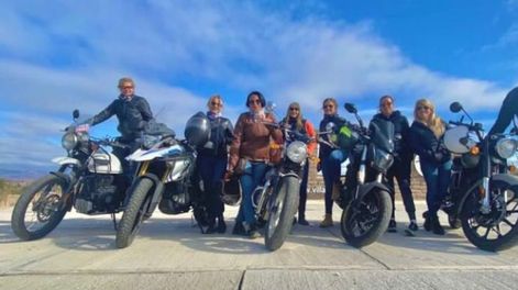 El grupo de mujeres Coronadas.riders