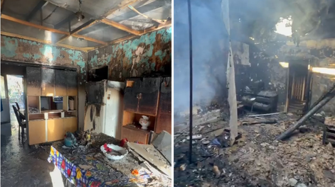 Tras el incendio, la familia pide ayuda para reconstruir el hogar en el que vive una persona con discapacidad.