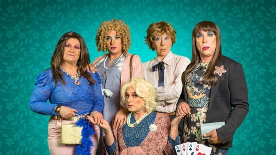Amigas desgraciadas, con el elenco El Globo.&nbsp;