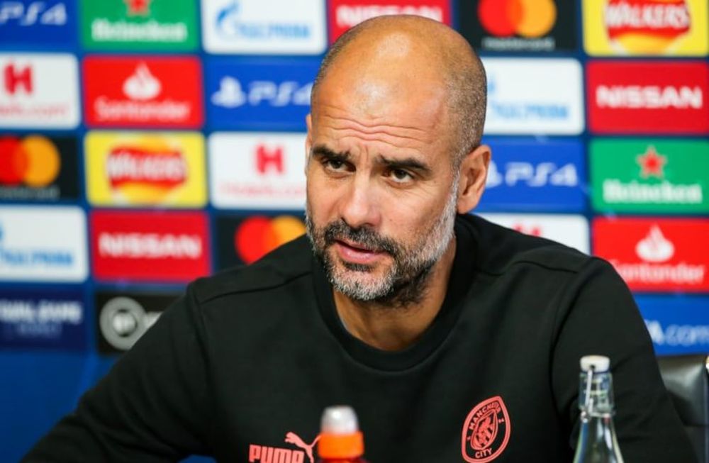 Pep Guardiola y una sentida despedida a Diego Maradona. / Gentileza.