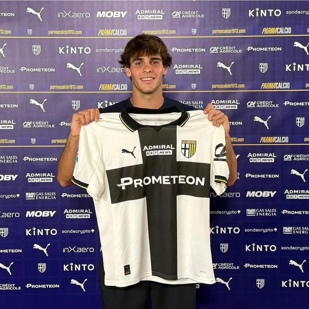 Benjamín Cremaschi, jugador del Parma