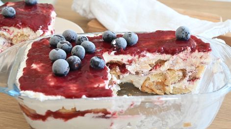 Tiramisú de yogur de verano: fácil, ligero y sin huevo