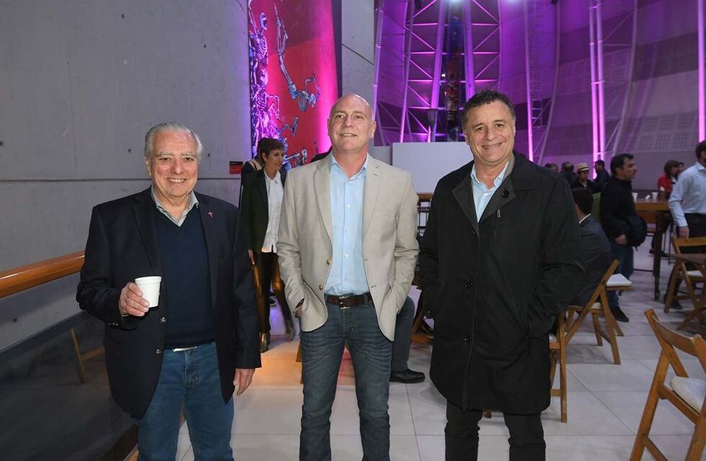 Julio Gómez, Dalmiro Garay y Omar Palermo de la Suprema Corte de Justicia de Mendoza Foto: José Gutierrez / Los Andes