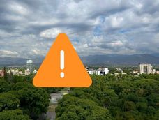 Alerta naranja en Mendoza.