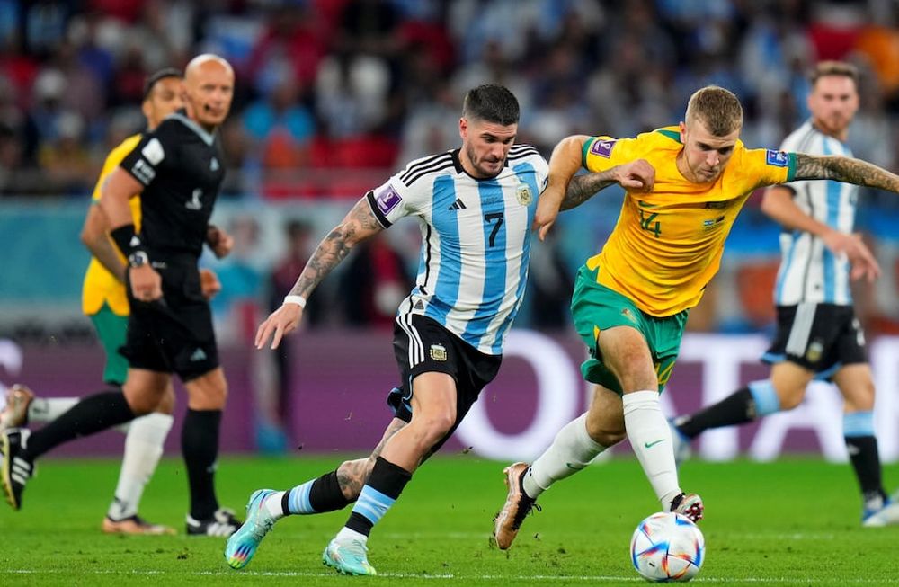 Szymon Marciniak dirigió a la Argentina ante Australia (AP)