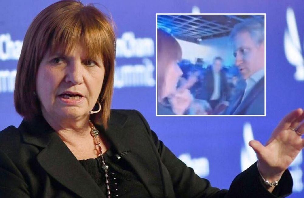 Patricia Bullrich se cruzó con el jefe de Gabinete de la Ciudad de Buenos Aires, Felipe Miguel