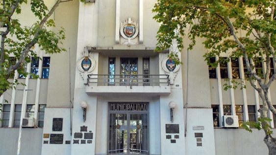 Edificio municipal en San Rafael.