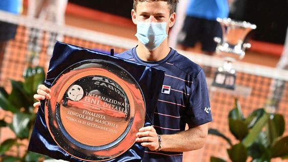 Schwartzman será top ten por primera vez en su carrera. Impresionante. / Gentileza.