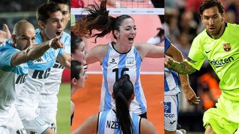 Mirá la agenda deportiva de hoy: TV y horarios