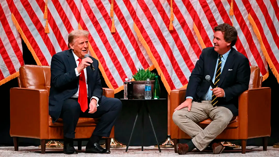 Carlson, duro contra Trump: remordimiento y críticas por la guerra en Irán.