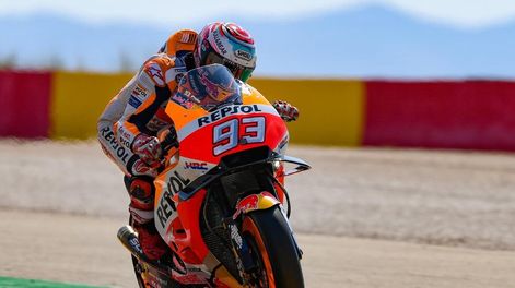 MotoGP: Dovizioso y Márquez fueron la referencia en Aragón