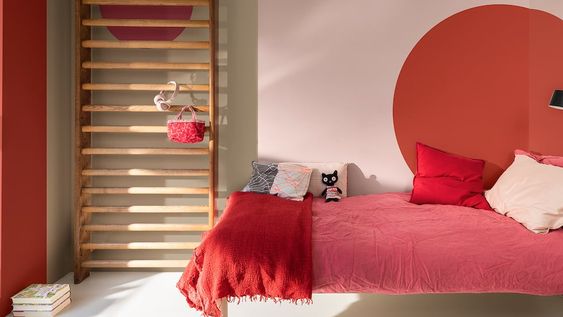 Acentuá las paredes de tu casa con círculos