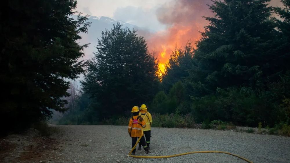 Incendios en El Bolsón / Foto: Marcelo Martinez / Patagonia.