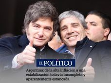 El portal de Estados Unidos, El Político, definió la situación argentina como una “estabilización incompleta”.