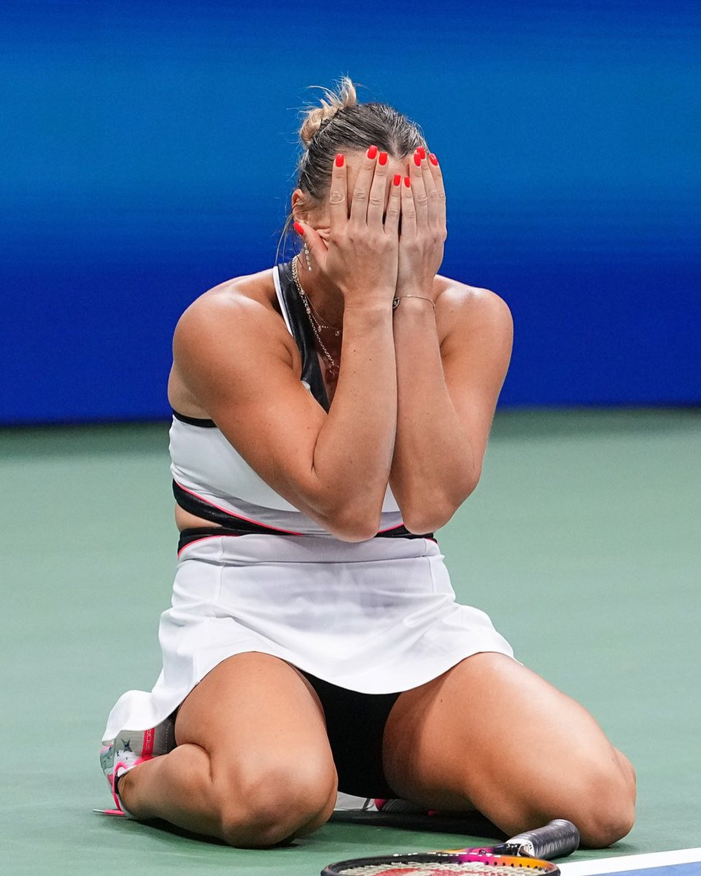 Aryna Sabalenka. La bielorrusa llegó a la final por tercer año consecutivo: en 2023 cayó contra Coco Gauff y en 2024 se impuso sobre Jessica Pegula. Aryna Sabalenka. La bielorrusa llegó a la final por tercer año consecutivo: en 2023 cayó contra Coco Gauff y en 2024 se impuso sobre Jessica Pegula.