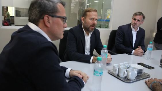 La reunión de tres intendentes peronistas en San Juan