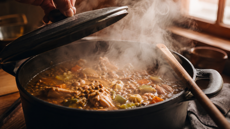 4 comidas de olla con mucha proteina para cocinar una vez y resolver varios almuerzos
