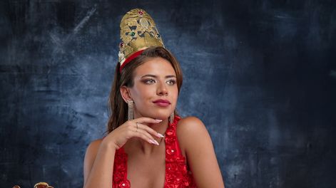 Naomi Giménez es la Reina de la Vendimia 2025 de Tunuyán. Foto: Gentileza Municipalidad de Tunuyán.
