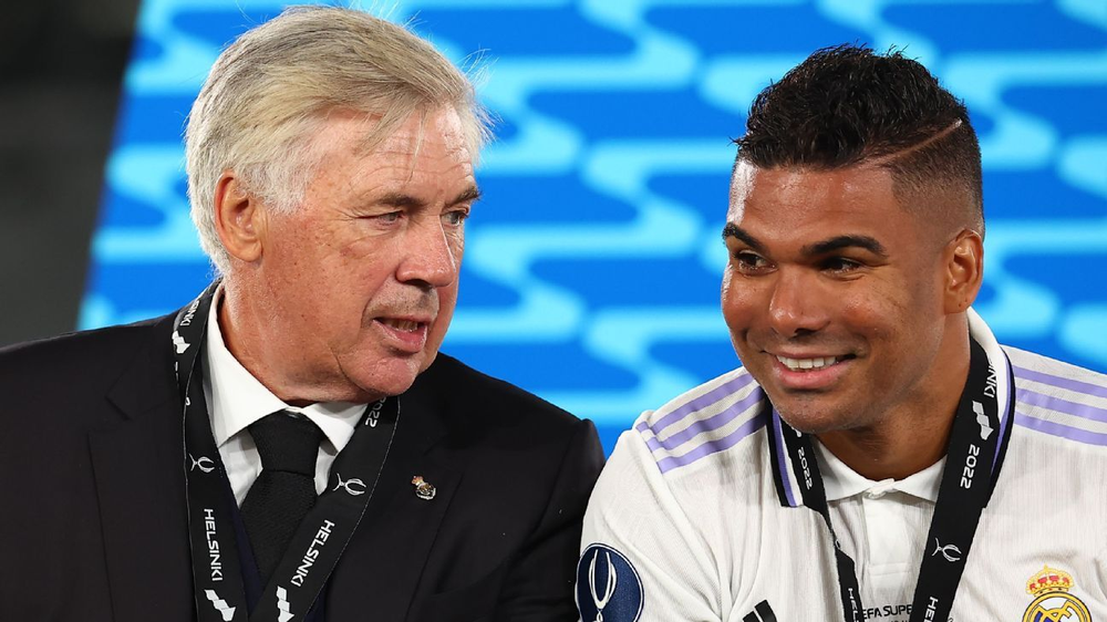 Carlo Ancelotti e Casemiro, uma relação de longa data