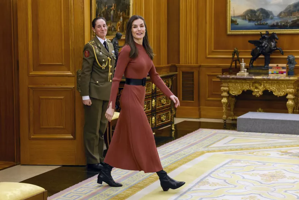 La reina Letizia fue empática con los ciudadanos españoles.