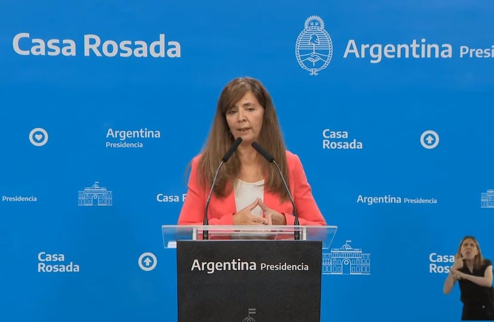 La portavoz de la Presidencia habló sobre la suba del dólar en el mercado paralelo.