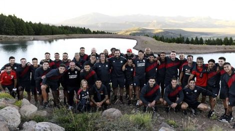 Los Andes | River regresará a San Martín de Los Andes, donde realizó su pretemporada en 2020 y 2022 /Foto: Archivo