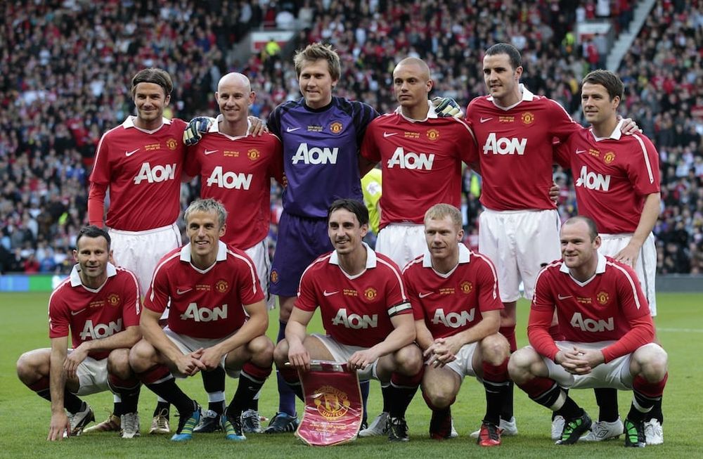 Giggs formó parte de un gran equipo.