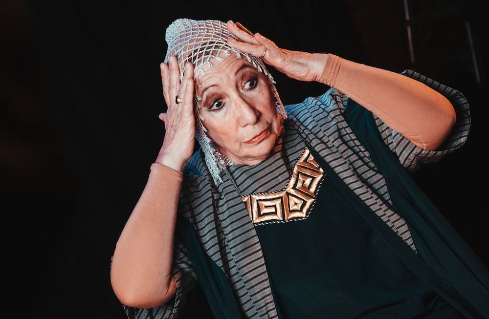 Los monólogos de Daniel Fermani interpretados por Pinty Saba en "Ellas No hablaron".