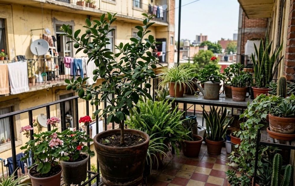 El árbol puede medir hasta dos metros y crece durante las cuatro estaciones del año.