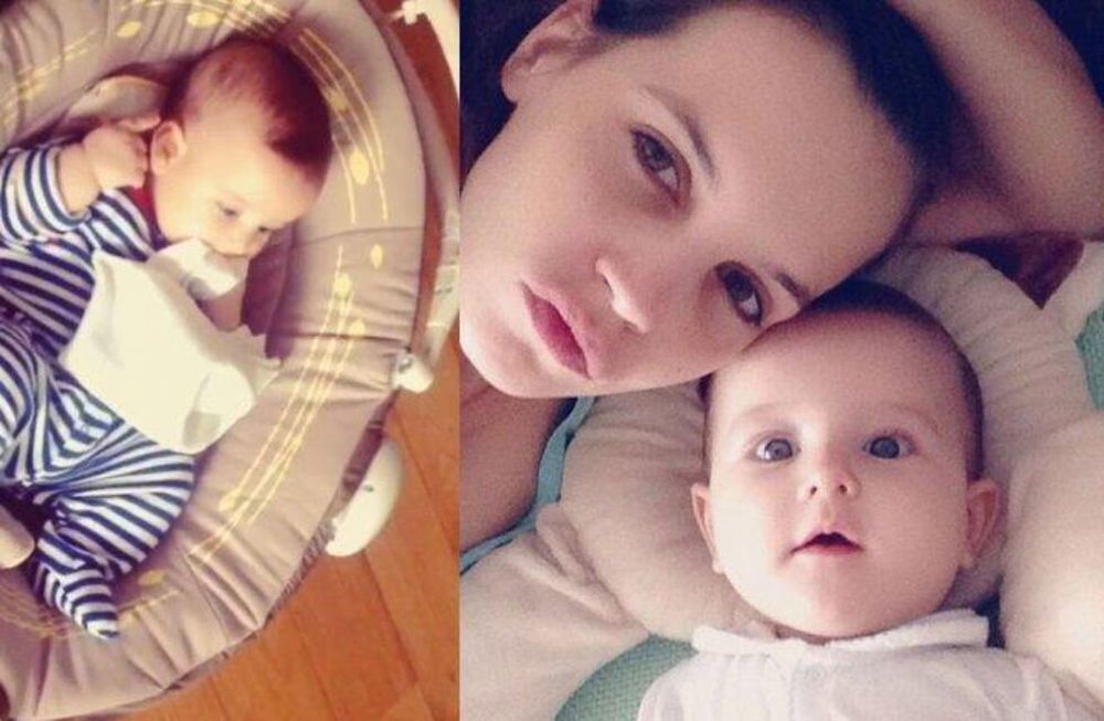 Las tiernas fotos de Sabrina Garciarena con su bebé