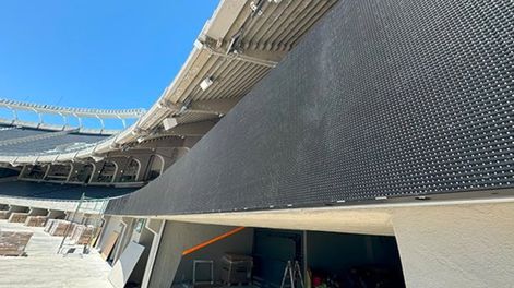 Los Andes | El Anillo 360 se ubica en la pared que divide las tribunas baja y media del Monumental /Foto: River Plate