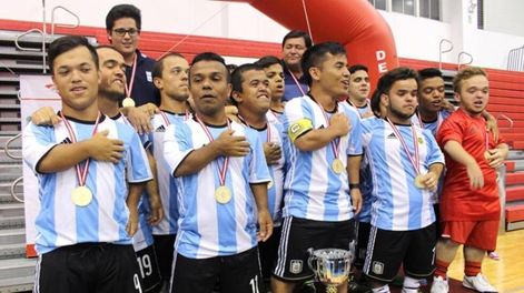 En 2021 Argentina se coronó campeón del torneo de fútbol de talla baja