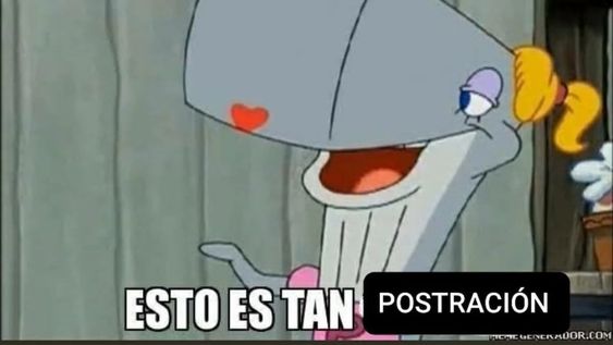 Los jóvenes no conocían la palabra postración