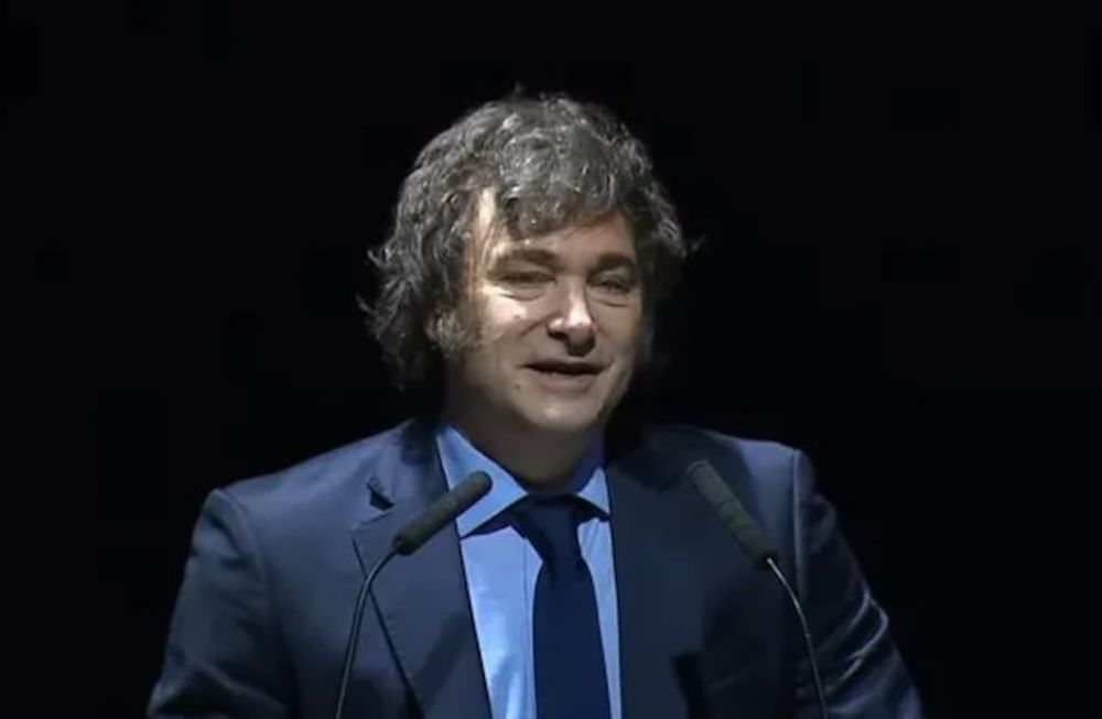 El presidente Javier Milei