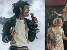 Fueron a ver la película de Michael Jackson y salieron del cine bailando Fueron a ver la película de Michael Jackson y salieron del cine bailando