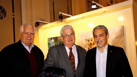 Postales del Salón de Pintura del Consejo Profesional de Ciencias Económicas