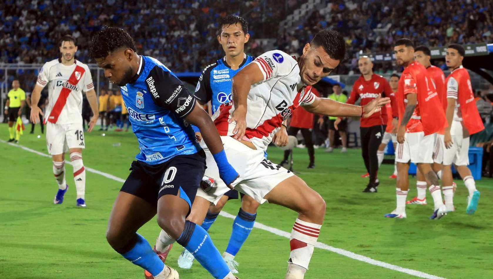River - Blooming, por Copa Sudamericana