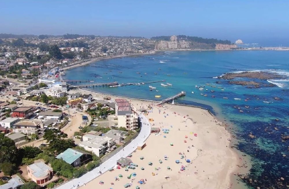 Las playas chilenas que podrían desaparecer por el cambio climático: Algarrobo (Valparaíso) / Gentileza