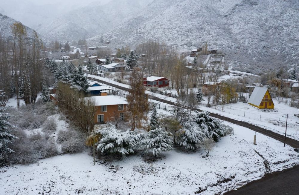 Ignacio Blanco / Los AndesFoto: Ignacio Blanco / Los Andes Cuarentena nieve nevada frio