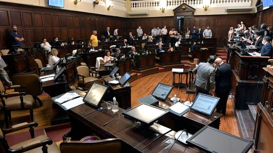 El Senado Provincial llevará adelante el tratamiento de la ley para ampliar los juicios por jurados populares.Foto: Orlando Pelichotti/ Los Andes