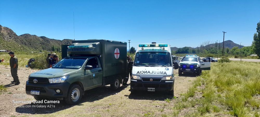 Personal que particip&oacute; del rescate de los andinistas y del los m&eacute;dicos australianos. Gentileza Ministerio de Seguridad y Justicia.&nbsp;