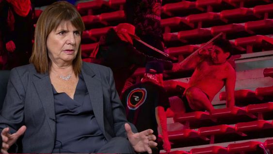 Patricia Bullrich culpó a la Conmebol y al Gobierno de la Provincia de Buenos Aires.